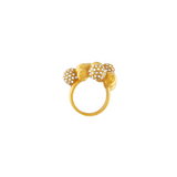 Joy Waterproof Clear CZ Multi Ball Ring 18K Gold Plating, Dansk Copenhagen