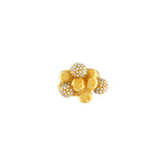 Joy Waterproof Bague multi-boules en CZ clair Plaqué or 18K, Dansk Copenhagen