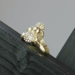 Joy Waterproof Bague multi-boules en CZ clair Plaqué or 18K, Dansk Copenhagen