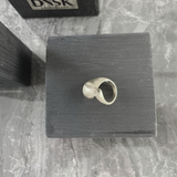 Courage Waterproof Bague Boule Plaqué Argent
