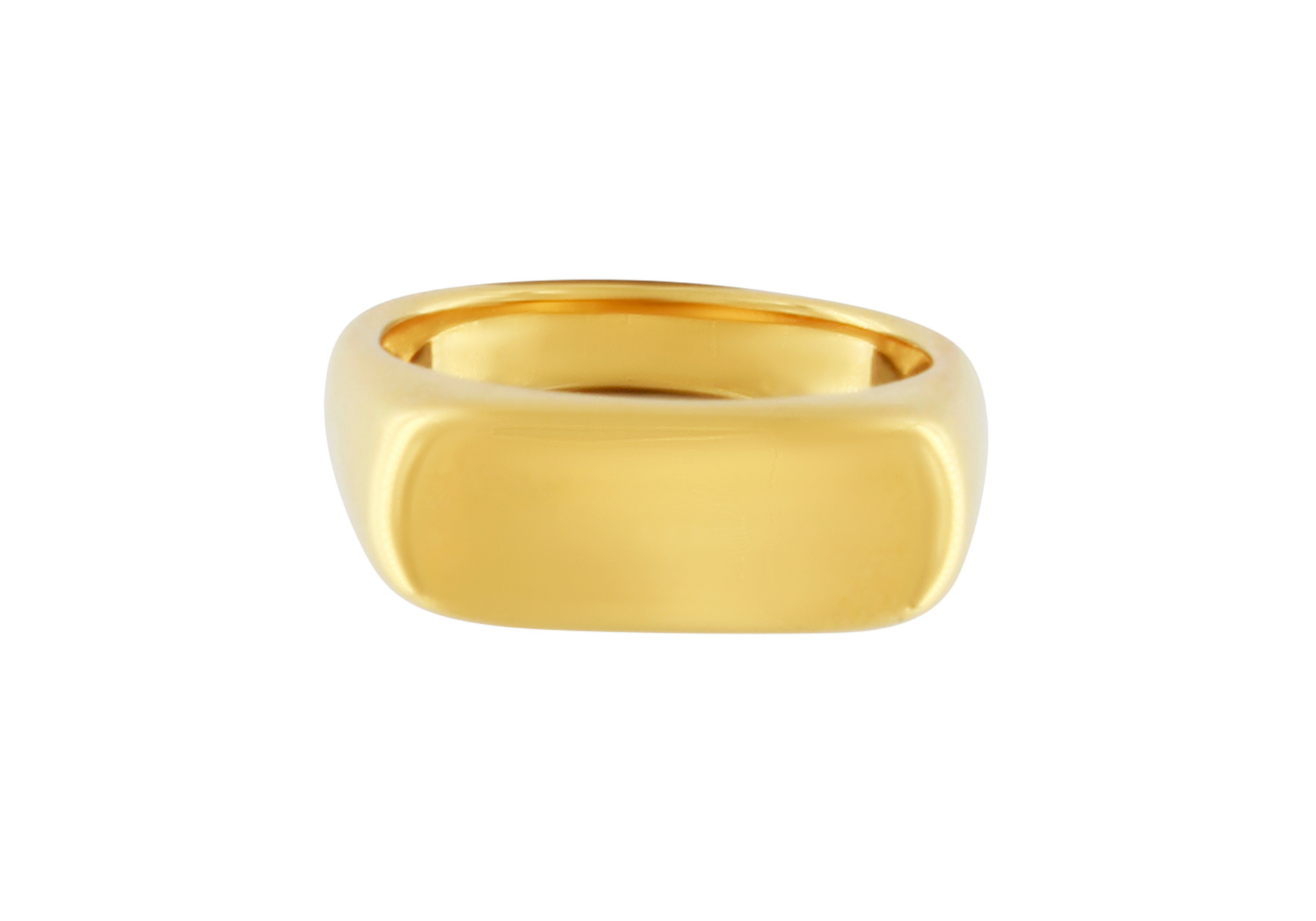 Passion Waterproof Square Ring 18K Gold Plating, DNSK Copenhagen