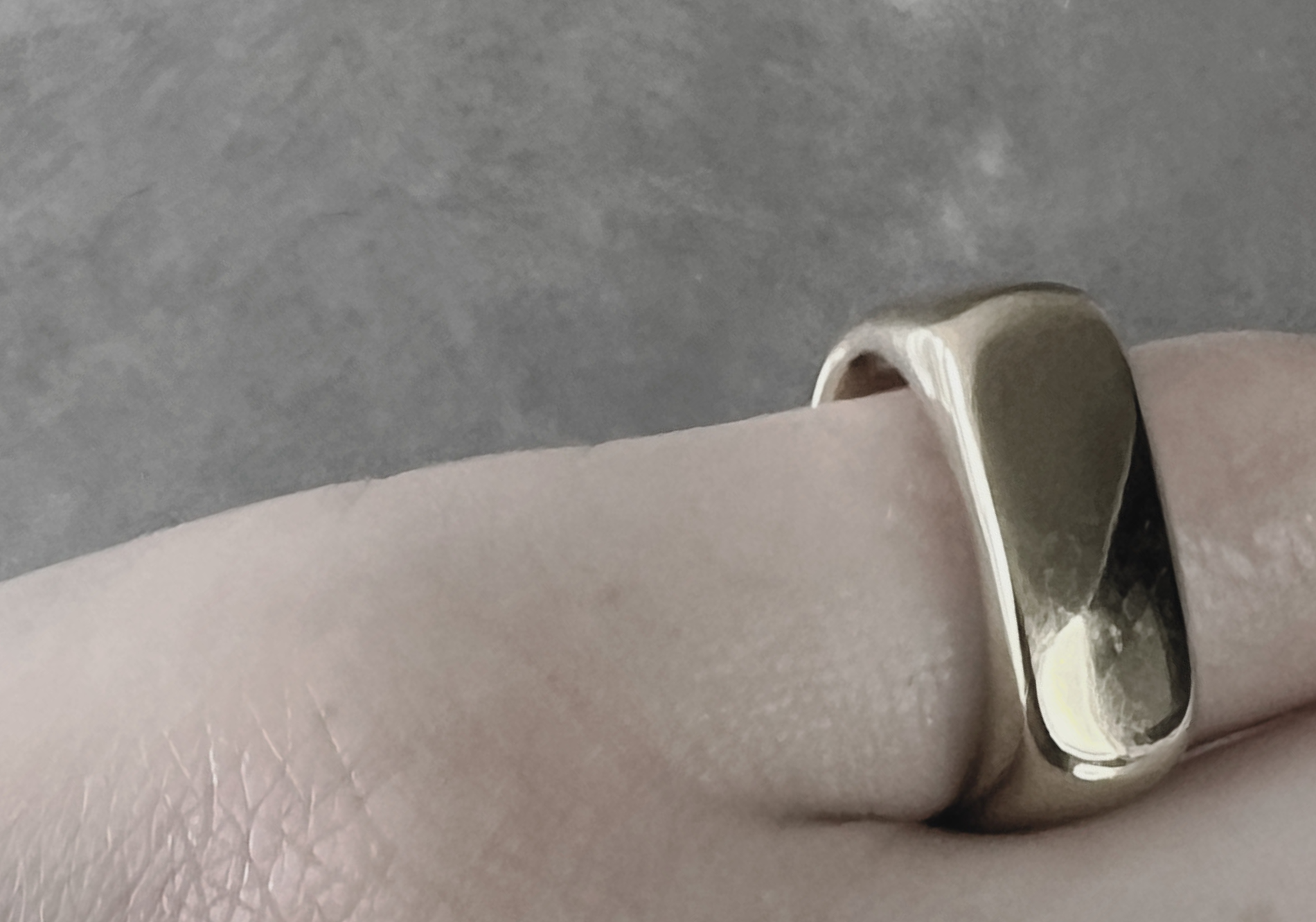 Passion Waterproof Square Ring 18K Gold Plating, DNSK Copenhagen