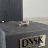 Passion Waterproof Bague carrée plaquée or 18K