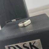 Passion Waterproof Bague carrée plaquée or 18K