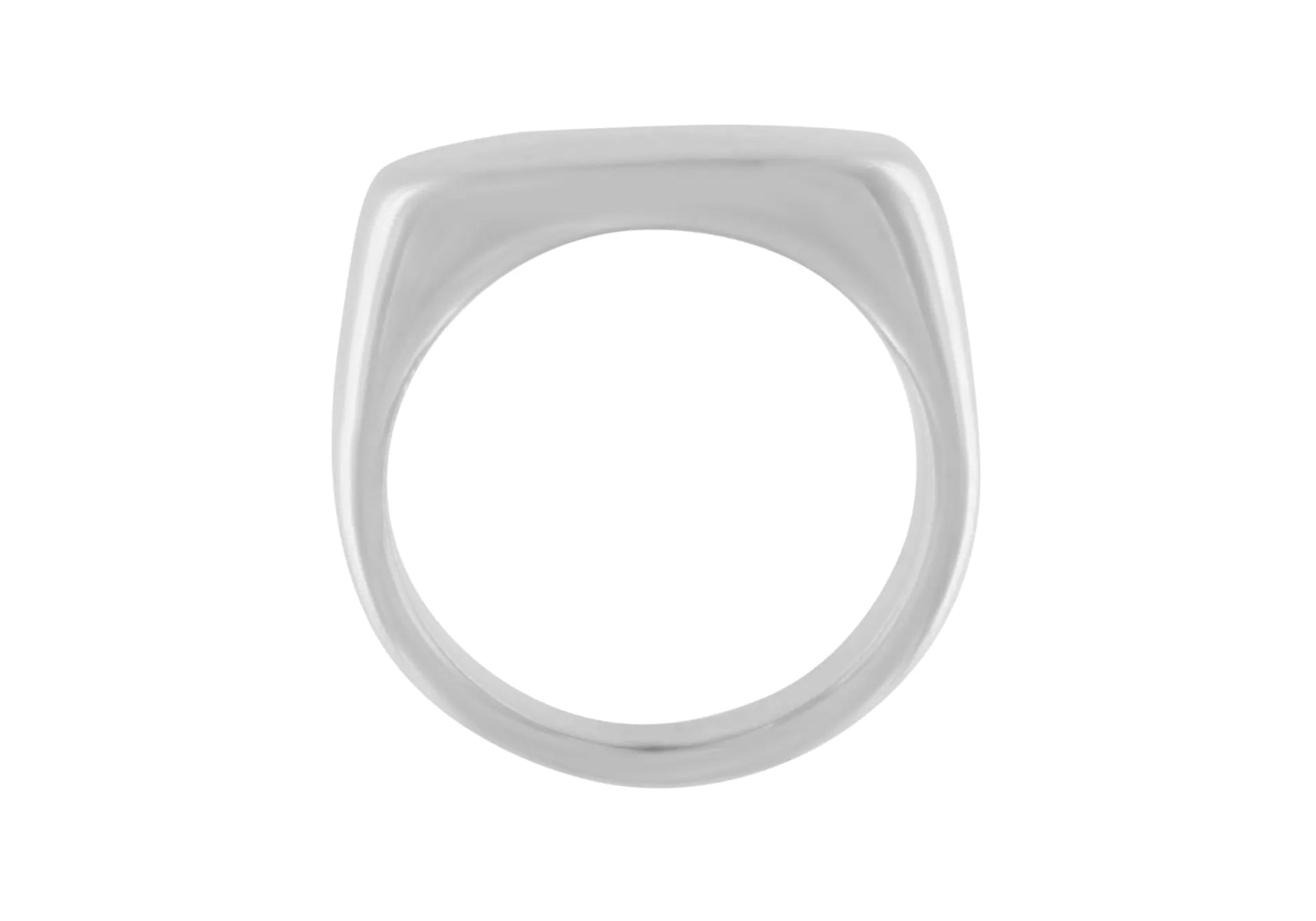 Passion Waterproof Square Ring Silver Plating, DNSK Copenhagen