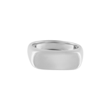 Passion Waterproof Bague Carrée Plaqué Argent