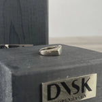 Passion Waterproof Square Ring Silver Plating -DNSK Copenhagen