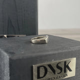 Passion Waterproof Bague Carrée Plaqué Argent