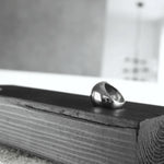 Courage Waterproof Chunky Sphere Statement Ring Silver Plating -DNSK Copenhagen