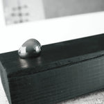 Courage Waterproof Chunky Sphere Statement Ring Silver Plating -DNSK Copenhagen