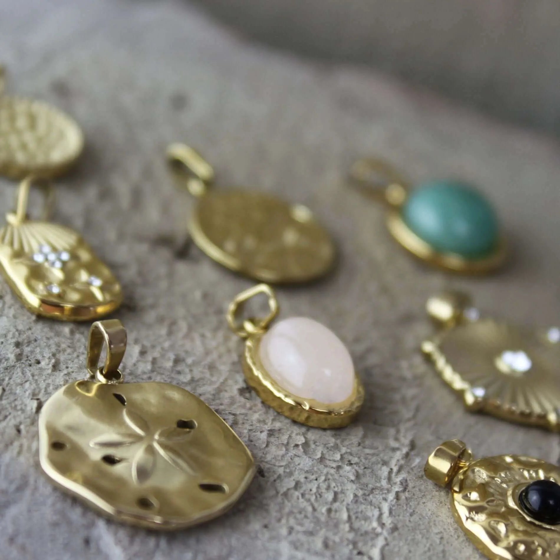 Hope Waterproof Charm No 6 18K Gold Plating Dansk Copenhagen