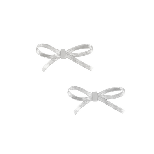 Passion Waterproof Bow Earring Silver Plating