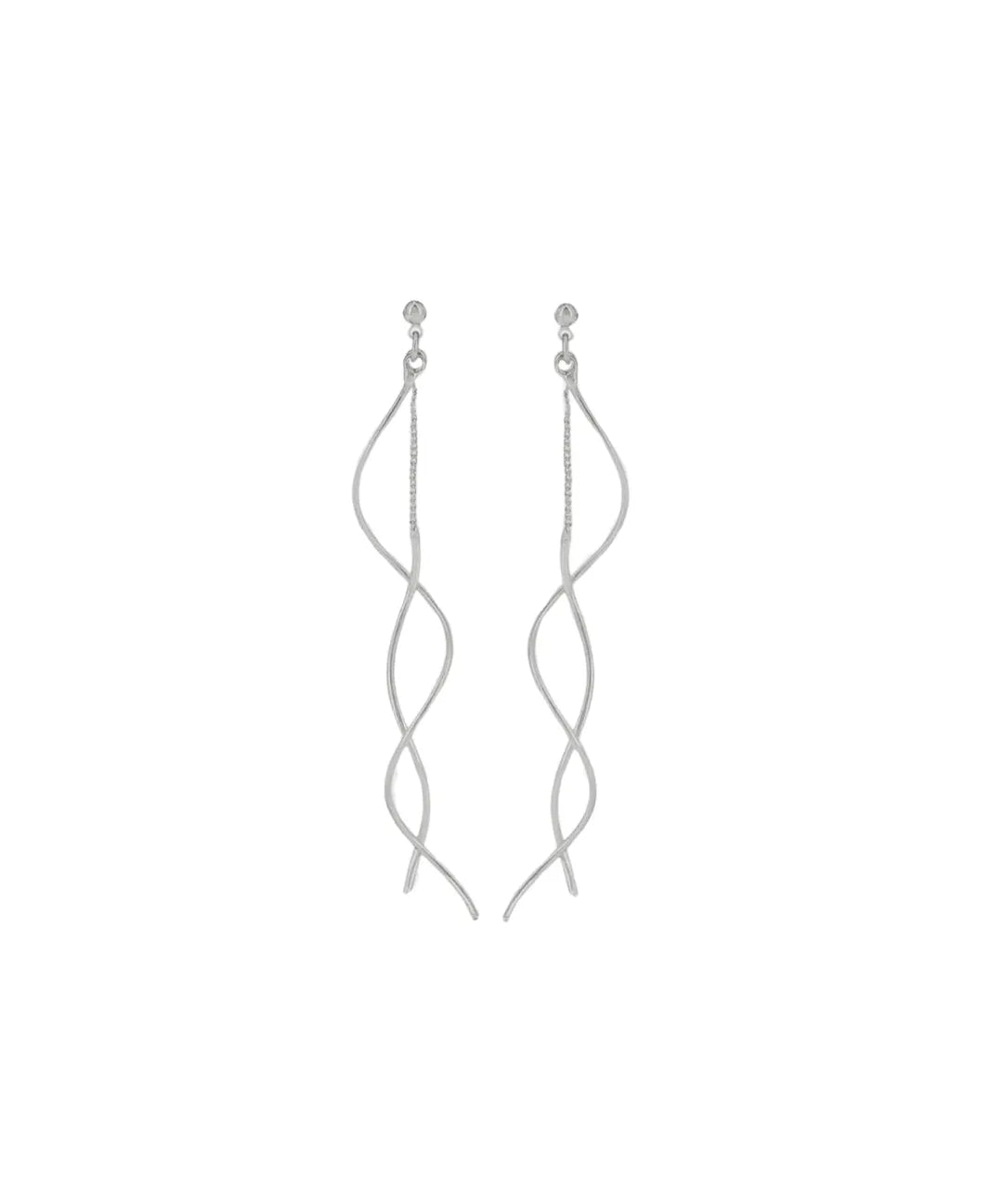 Tara Revolve Earring Rhodium PlatingDNSK Copenhagen