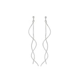 Tara Revolve örhänge Rhodiumplätering