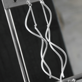 Tara Revolve Øreringe Rhodium Plating