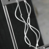 Tara Revolve örhänge Rhodiumplätering