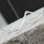 Tara Revolve Oorbel Rhodium Plating, Dansk Copenhagen