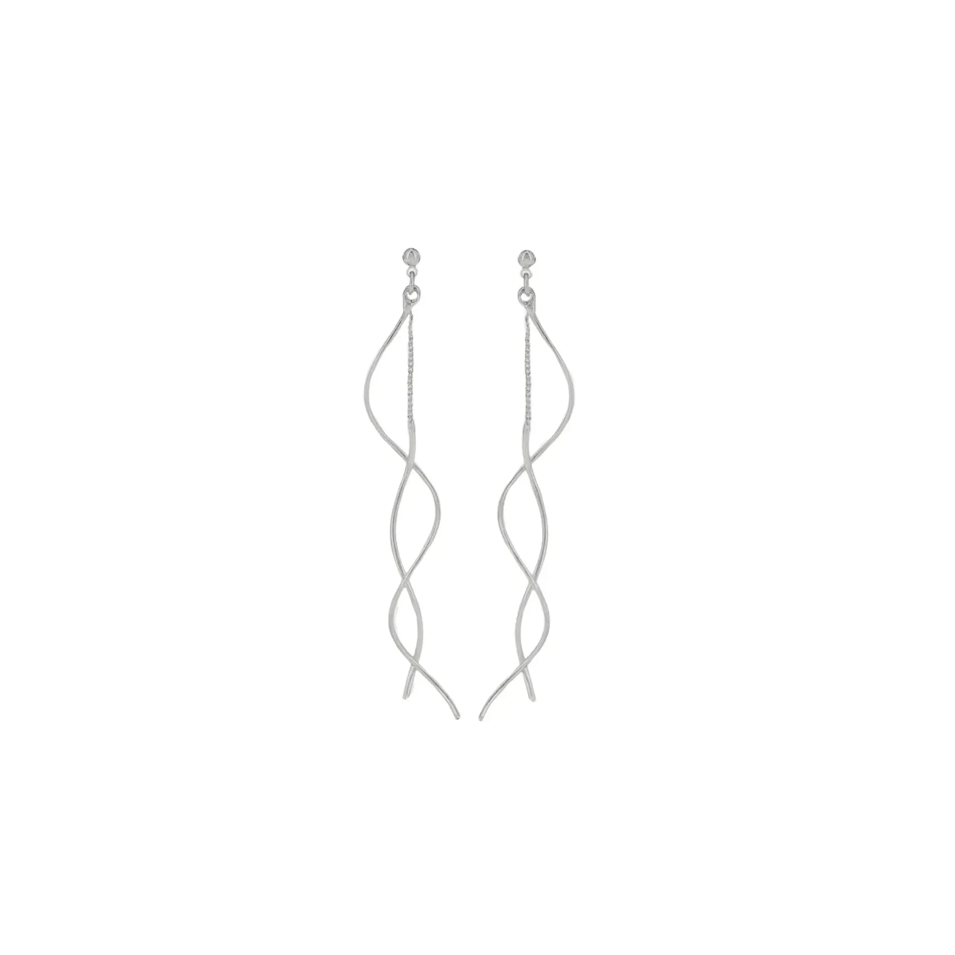 Tara Revolve Earring Rhodium PlatingDNSK Copenhagen