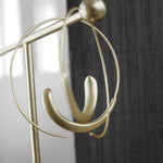 Tara Infinity Earring Gold Plating -DNSK Copenhagen