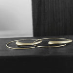 Tara Infinity Earring Gold Plating -DNSK Copenhagen