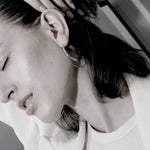 Tara Infinity Earring Silver Plating -DNSK Copenhagen