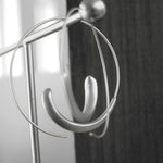 Tara Infinity Earring Silver Plating -DNSK Copenhagen