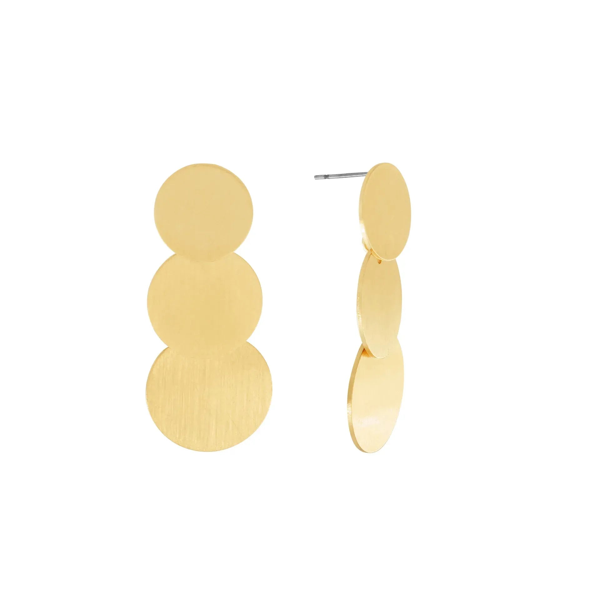 Theia Multi Dot Earring Gold PlatingDNSK Copenhagen