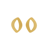 Alaya IN:STORE Pendiente asimétrico chapado en oro