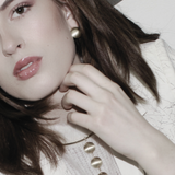 Alaya IN:STORE Pendiente Orbit Post Chapado en Oro