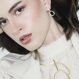 Elysian IN:STORE Pendiente chapado en oro