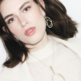 Elysian IN:STORE Pendiente de 2 tonos chapado en oro