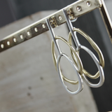 Elysian IN:STORE Pendiente de 2 tonos chapado en oro