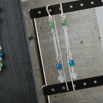 Audrey IN:STORE Blauwachtige Ketting Oorbel Verzilverd, DNSK Kopenhagen