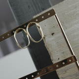 Elysian IN:STORE Pendiente orgánico chapado en oro