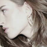 Elysian IN:STORE Organic Hoop Orecchino placcato oro