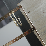 Elysian IN:STORE Organic Hoop Orecchino placcato oro