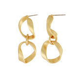 Anastazia IN:STORE Pendiente Fluido Chapado en Oro