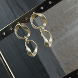 Anastazia IN:STORE Pendiente Fluido Chapado en Oro