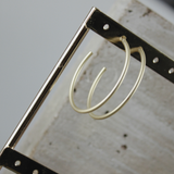 Tempeste IN:STORE Hoop Pendiente chapado en oro