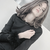 Tempeste IN:STORE Pendiente Paperclip baño de oro