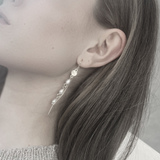 Audrey IN:STORE Pendiente Cadena y Multi Perlas Chapado en Oro