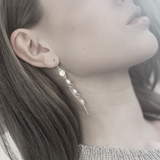 Audrey IN:STORE Pendiente Cadena y Multi Perlas Chapado en Oro