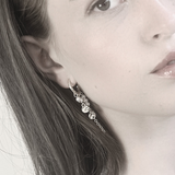 Audrey IN:STORE Cadena y Multi Perla Hoop Chapado en Oro