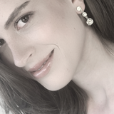 Audrey IN:STORE Pendiente 3 Dots baño de oro