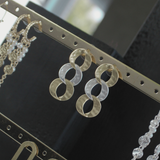 Audrey IN:STORE Pendiente de 2 tonos chapado en oro