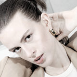 Courage Vandfast Paisley Øreringe 18K Guldbelagt