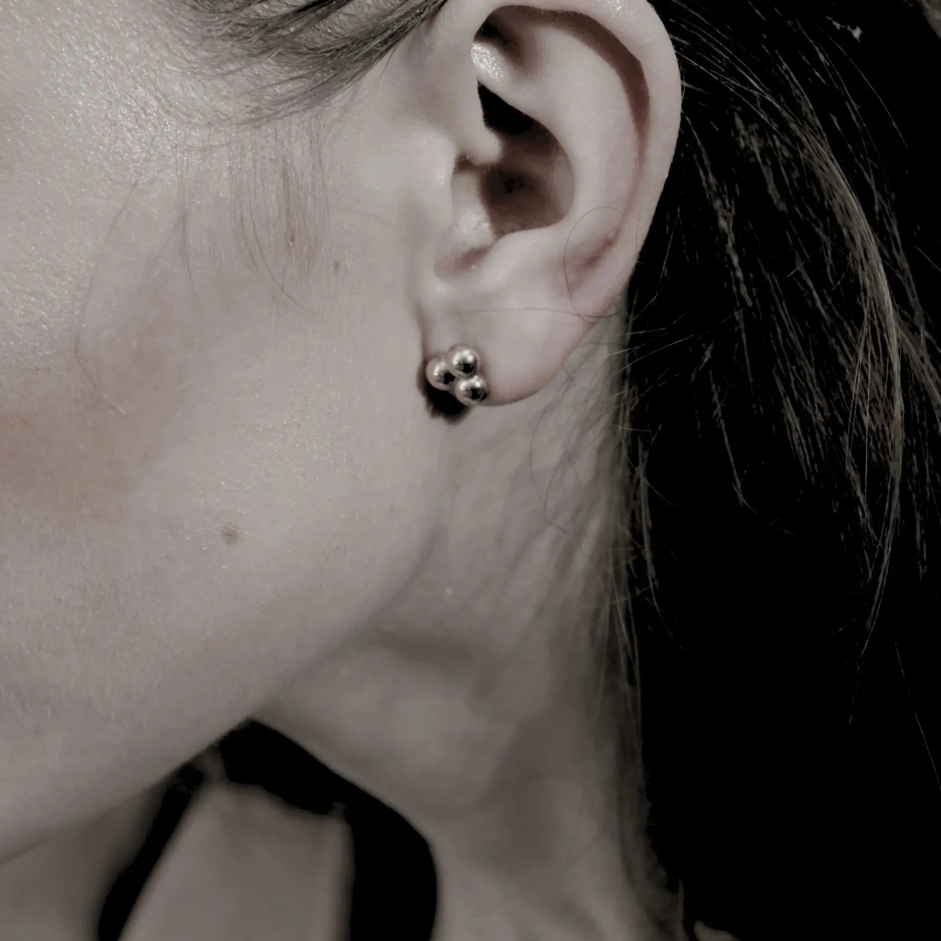 Passion Waterproof Triple Ball Earring 18K Gold PlatingDNSK Copenhagen