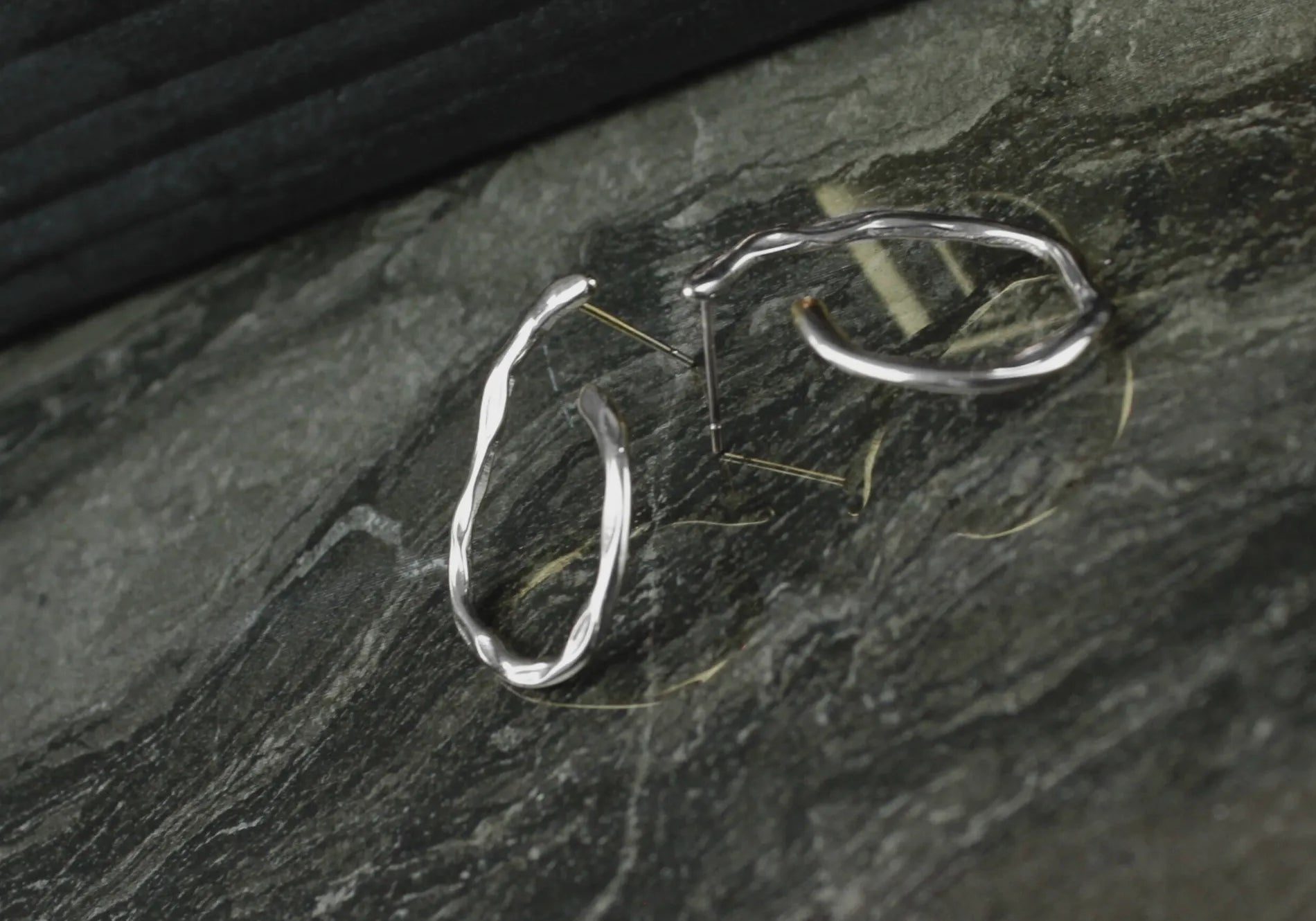 Passion Waterproof Organic Post Earring Silver Plating, Dansk Copenhagen