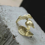 Courage Waterproof Mini Twist Earring 18K Gold Plating -DNSK Copenhagen