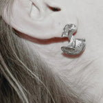 Courage Waterproof Mini Twist Earring 18K Gold Plating -DNSK Copenhagen